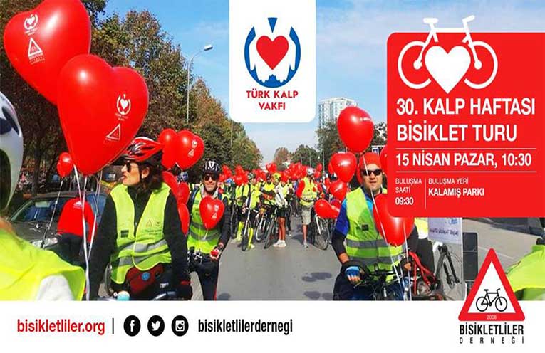 Kalp Haftası Bisiklet Gezisi "Kalbini Seven Gelsin" | 15 Nisan