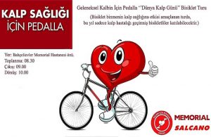 Dünya Kalp Günü & Kalp Sağlığı İçin Pedalla | 3 Ekim 2011